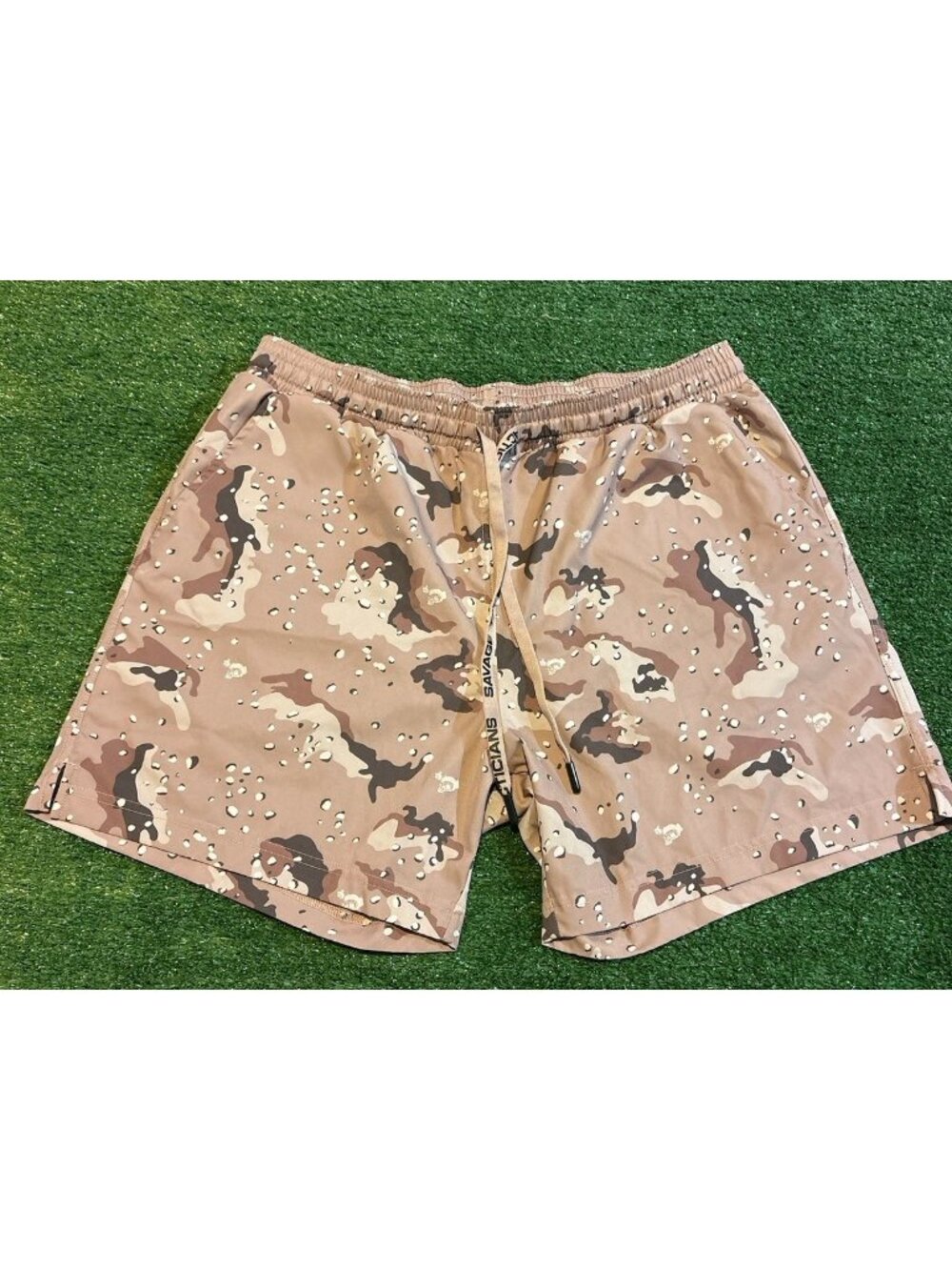 Savage Tacticians shorts mens XL brown tan lightweight breathable 5.5" Inseam